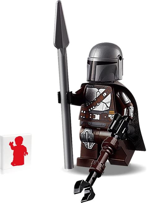 Amazon.com: Mandalorian Lego Minifigure